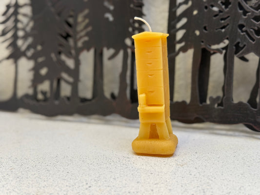 4¾-inch Beehive Beeswax Candle